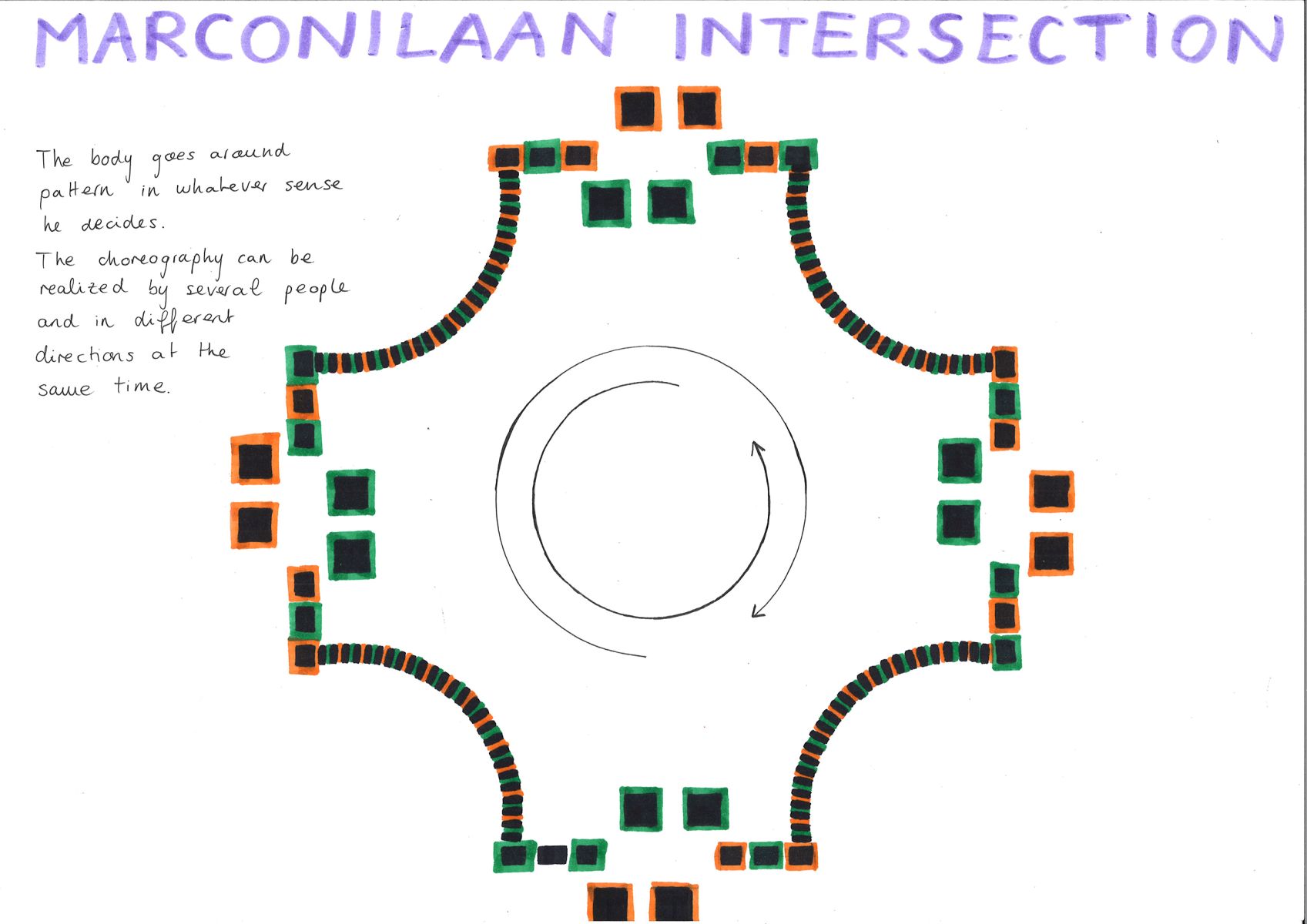 Step on a crack, break your mother’s back (Don’t walk on the line) - Drawings