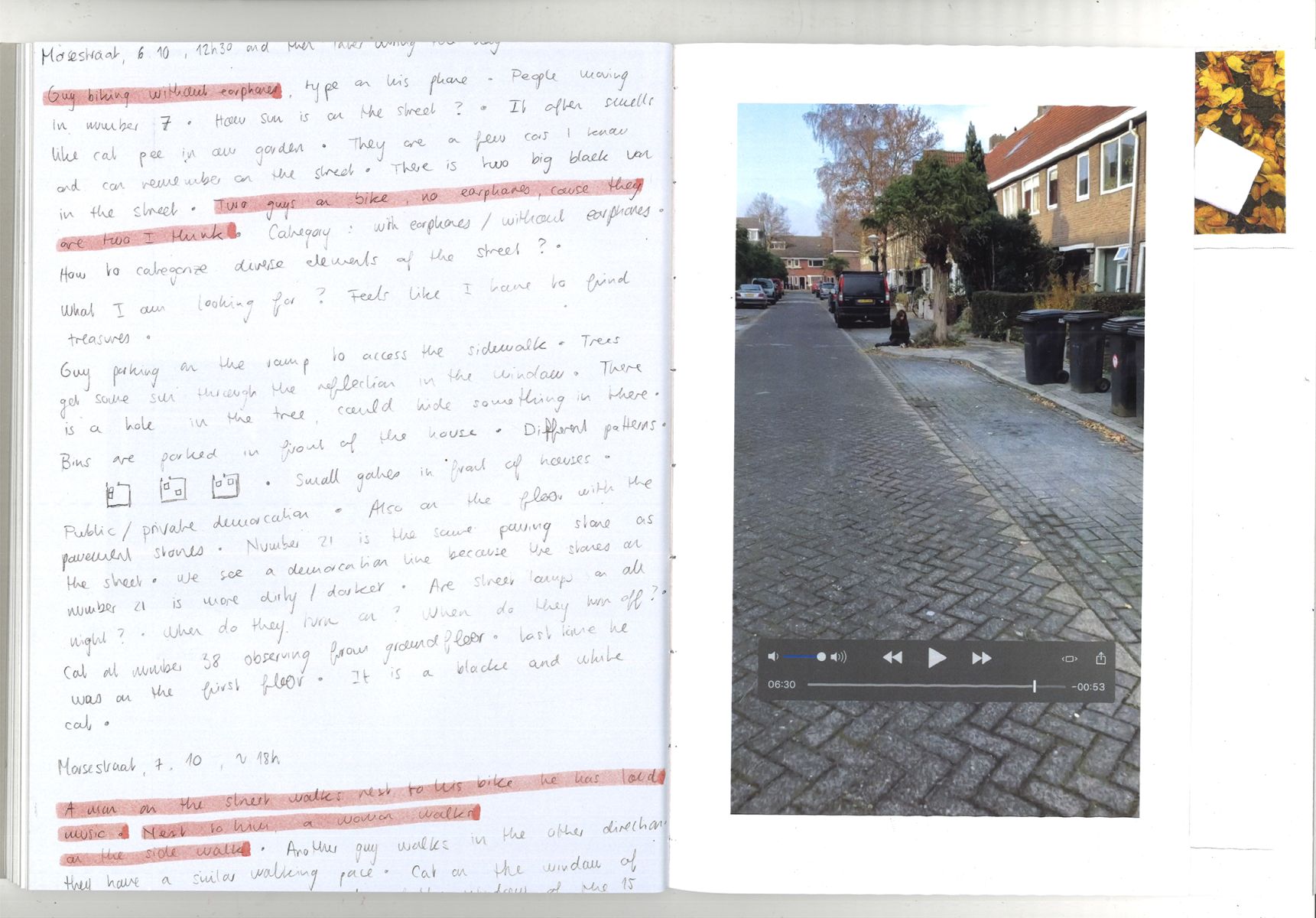 The Perecian Collection - A method to create a new reality of the everyday using conscious self-alienation